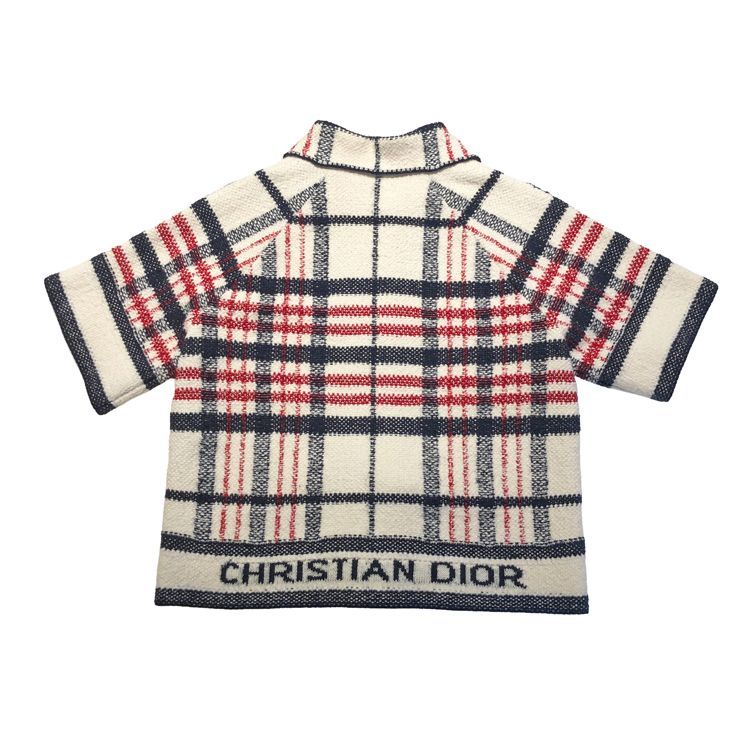 Christian Dior クリスチャンディオール チェック柄 ジャケット