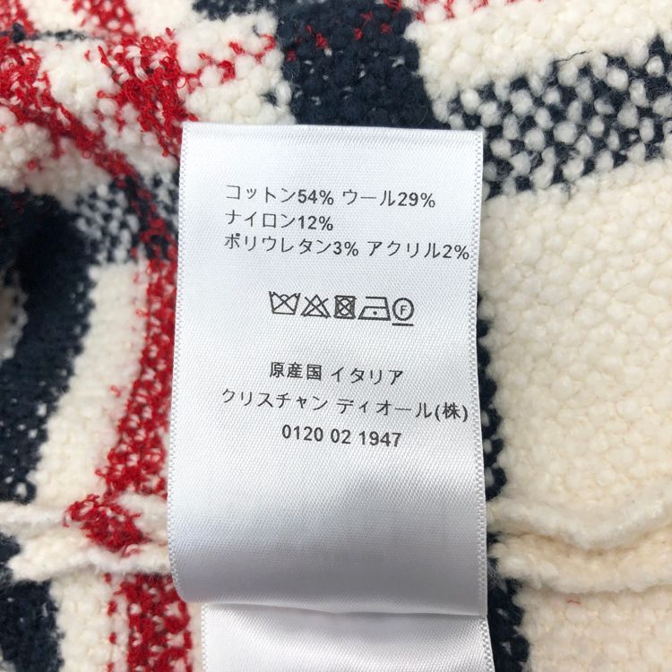 Christian Dior クリスチャンディオール チェック柄 ジャケット