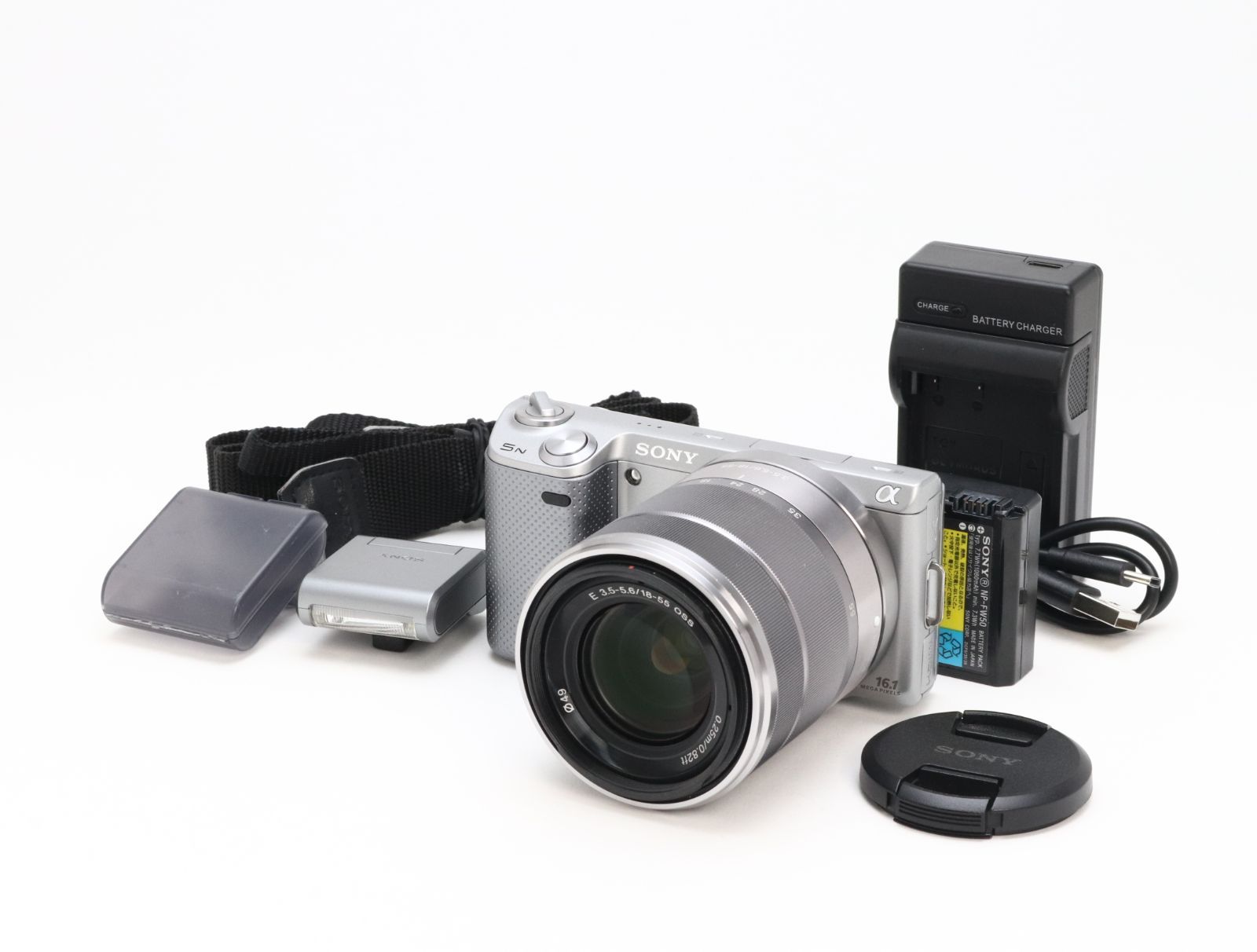 AB+ (良品) SONY ソニー α NEX-5N E 18-55mm F3.5-5.6 OSS ズーム 
