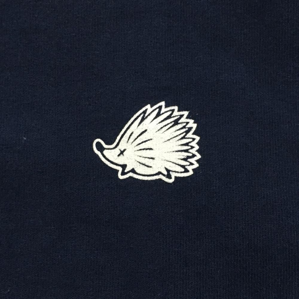 クラブハウス 半袖Tシャツ ネイビー×白 バックプリント メンズ XL
