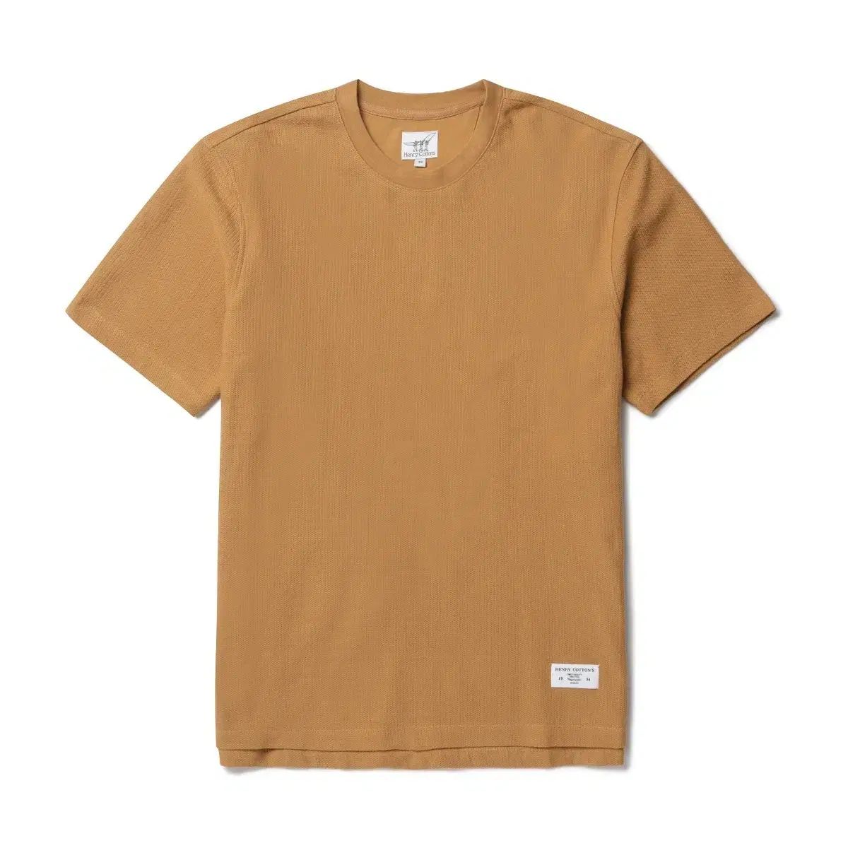 ヘンリーコットンズ 組織 ラウンド Tシャツ 新品