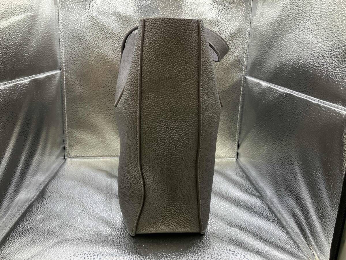 MAISON TAKUYA トートバッグ uni brief S シュランケンカーフ レザーバック チタニウム メゾンタクヤ MAISON TAKUYA トートバッグ uni brief S シュランケンカーフ レザーバック チタニウム メゾンタクヤ