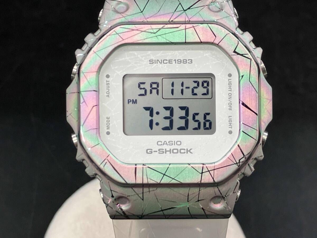 美品】CASIO G-SHOCK GM-S5640GEM-7JR 40周年記念モデル クォーツ 付属