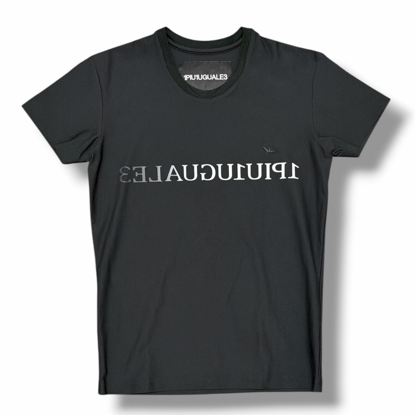 参考上代27500円 1piu1uguale3 113 SPORT HYBRID NECK S/S