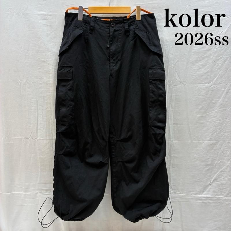 カラー 26ss パッカリング ニータック ワイド カーゴパンツ 26SCM-P05104 メンズ 2 ISItems【USED】【古着】【中古】50159628