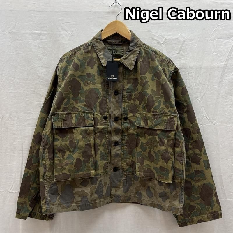 ナイジェルケーボン 40年代 USMC 復刻 ダックハンターカモフラ ミリタリー ジャケット 8052-00-30004 メンズ S ISItems【USED】【古着】【中古】50159690