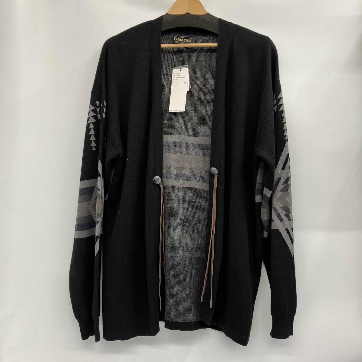 PENDLETON/ペンドルトン/1275-4213/カーディガン/ブラック/春
