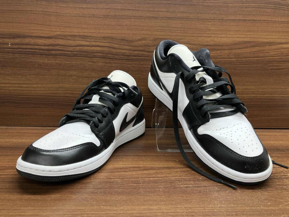 ナイキ NIKE スニーカー エアジョーダン1 LOW DC0774-101 白/黒 27.5cm