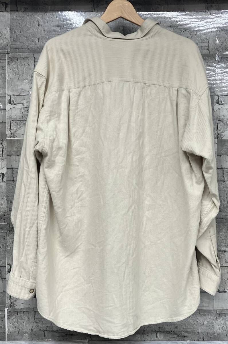 Patagonia パタゴニア 長袖シャツ ORGANIC COTTON 53812 ホワイト サイズL