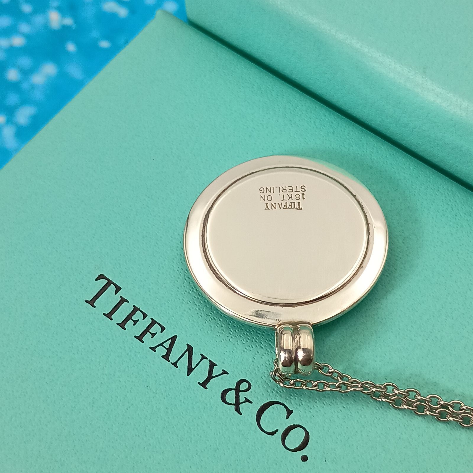 Tiffany & Co. ティファニー コイン ネックレス コンビ レディース