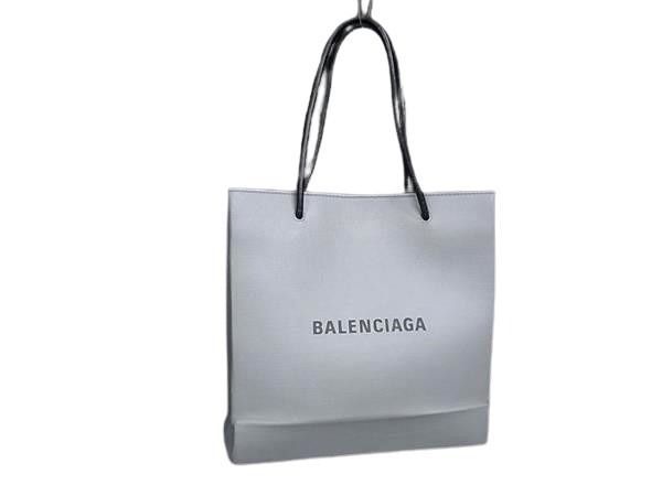 BALENCIAGA バレンシアガ ハンドバッグ 597860 グレー系 レザー