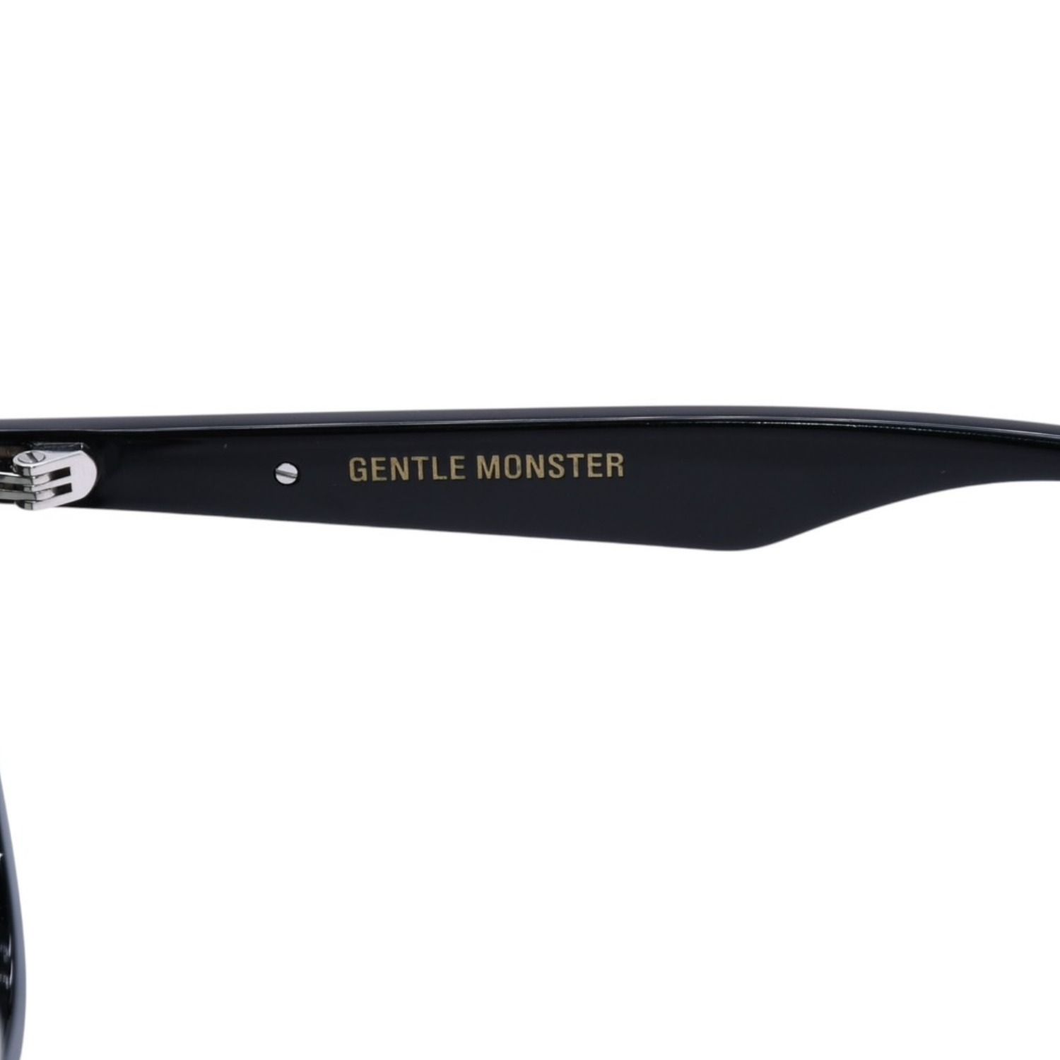 GENTLE MONSTER サングラス ブラックフレーム 極美品 GENTLE MONSTER ジェントルモンスター グリーン ブラック