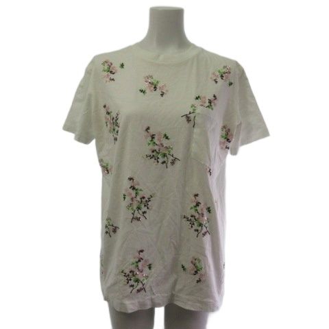 プラダ PRADA 花柄 スパンコール 半袖 Ｔシャツ カットソー