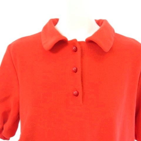 ヨリ yori オーガニックコットンパイルポロカットソー ポロシャツ 半袖