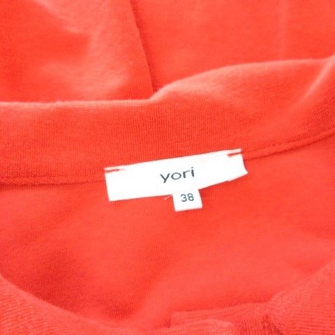 ヨリ yori オーガニックコットンパイルポロカットソー ポロシャツ 半袖