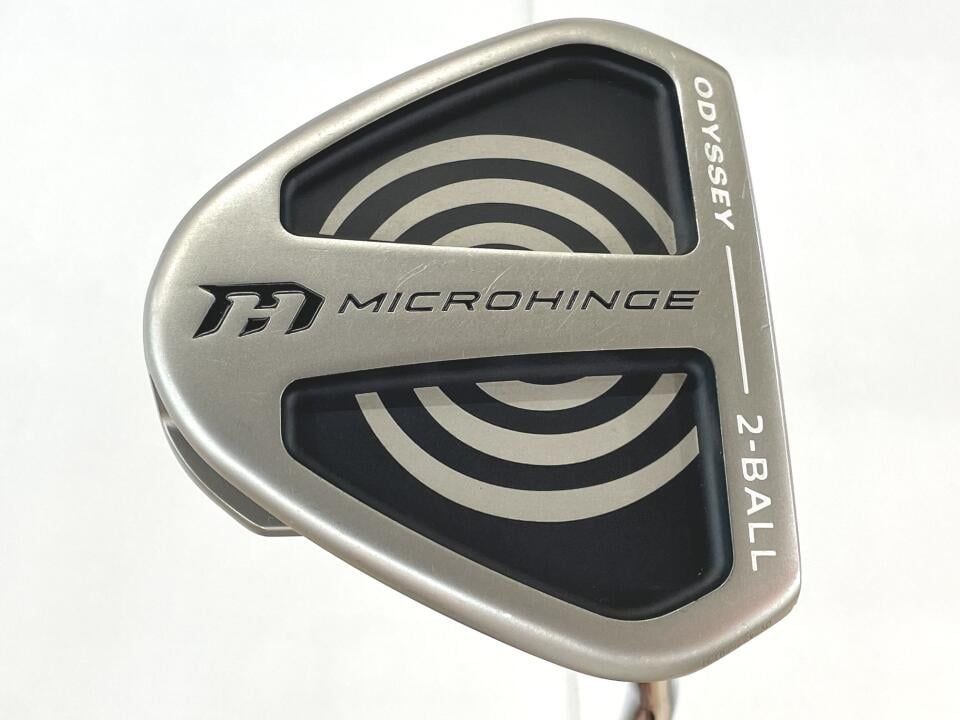 オデッセイ　MICROHINGE 2-BALL V-LINE　パター　中古　ゴルフドゥ！岡山青江店【最短即日発送】