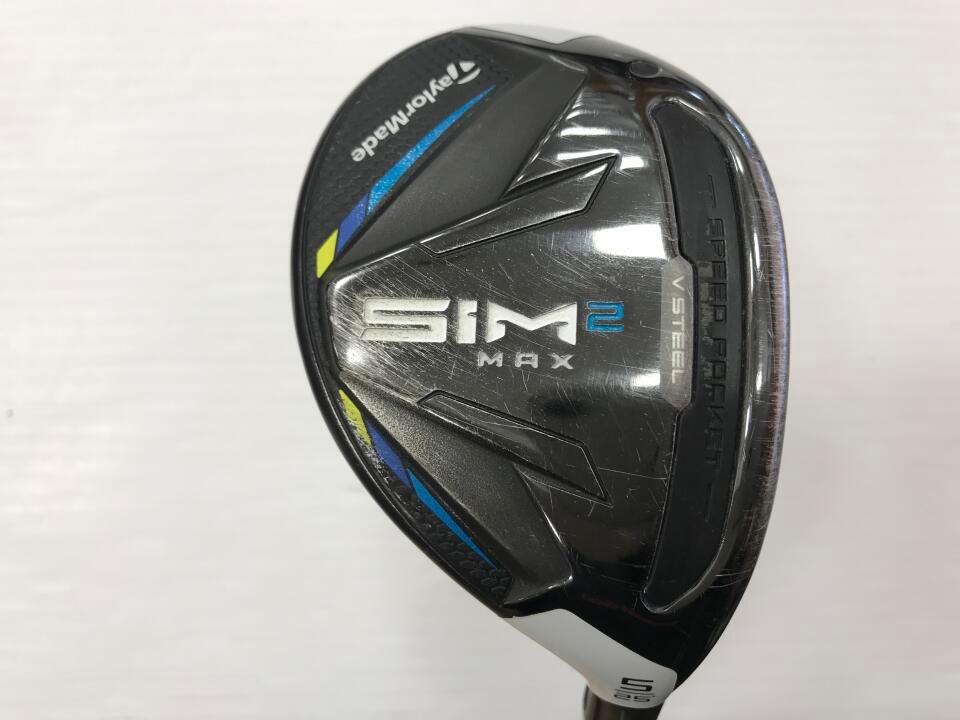 テーラーメイド　SIM2 MAX　25度　TENSEI BLUE TM60(SIM2)　Sフレックス　ユーティリティ　中古【最短即日発送】