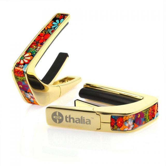 タリア カポ Thalia Capos LIMITED EDITION / Flower Child 24K GOLD ギター 12インチフレットパッド付属