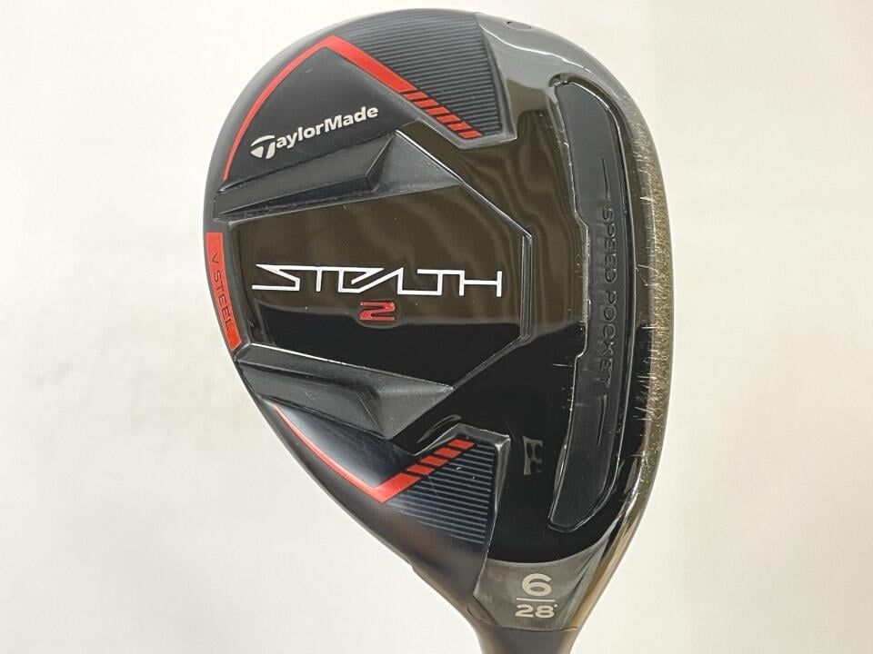テーラーメイド　STEALTH2　28度　TENSEI RED TM60　Sフレックス　ユーティリティ　中古　ゴルフドゥ！岡山青江店【最短即日発送】