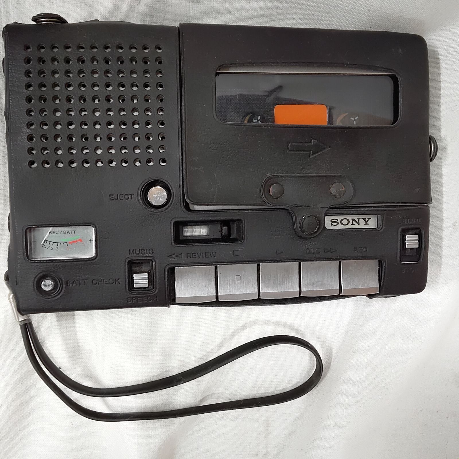 SONY TC-1100 日本製 JAPAN ポータブルカセットレコーダー 通電確認済