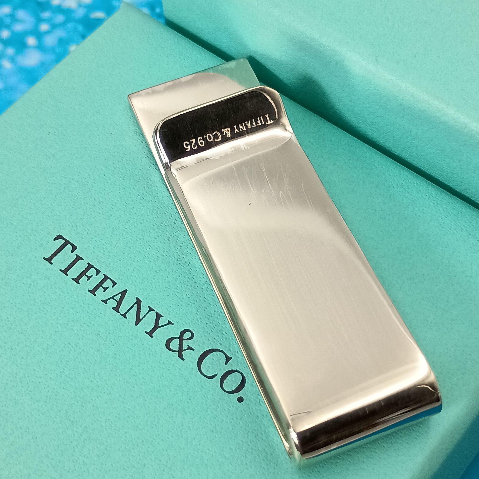 TIFFANY&Co. ティファニー アトラス マネークリップ メンズ シルバー