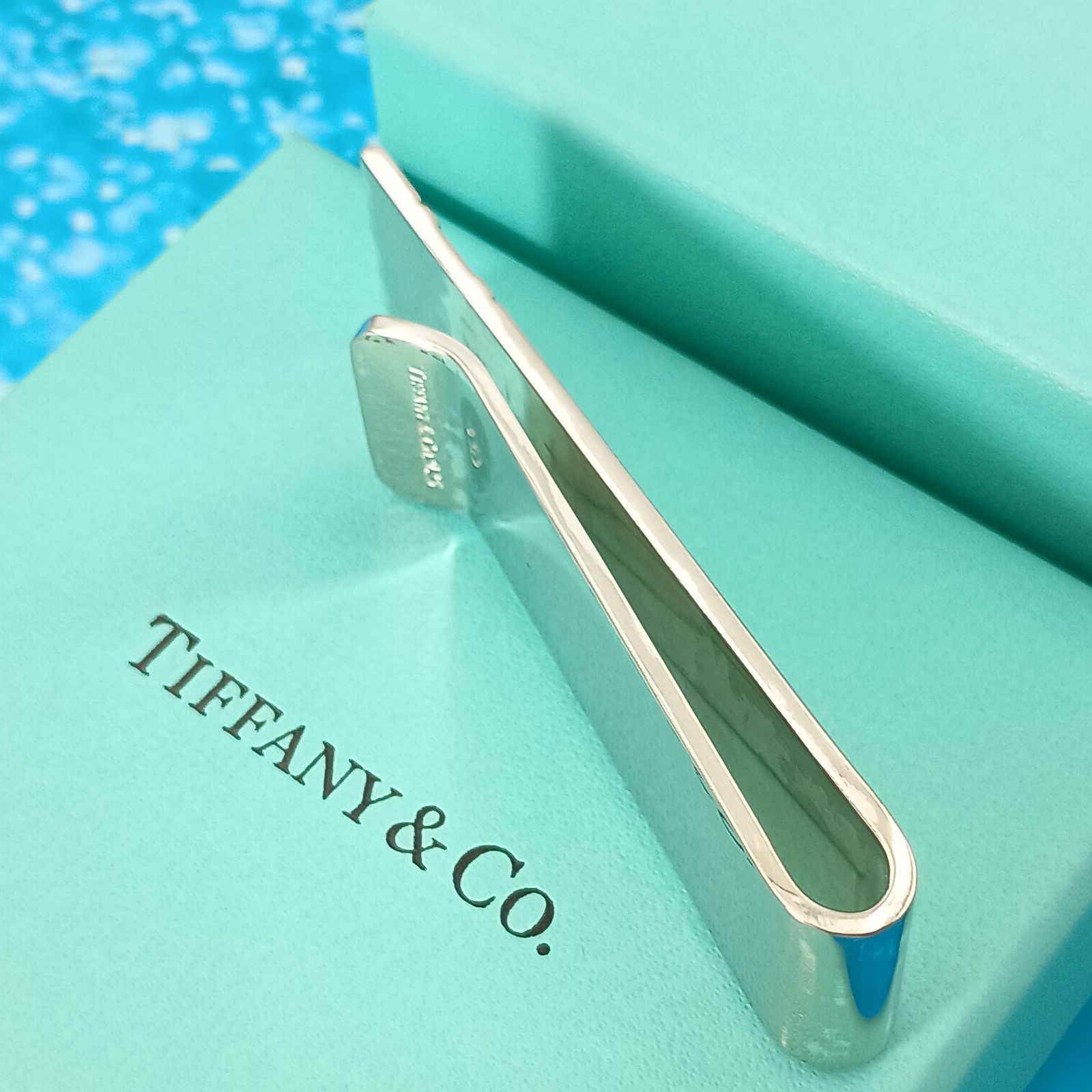 TIFFANY&Co. ティファニー アトラス マネークリップ メンズ シルバー