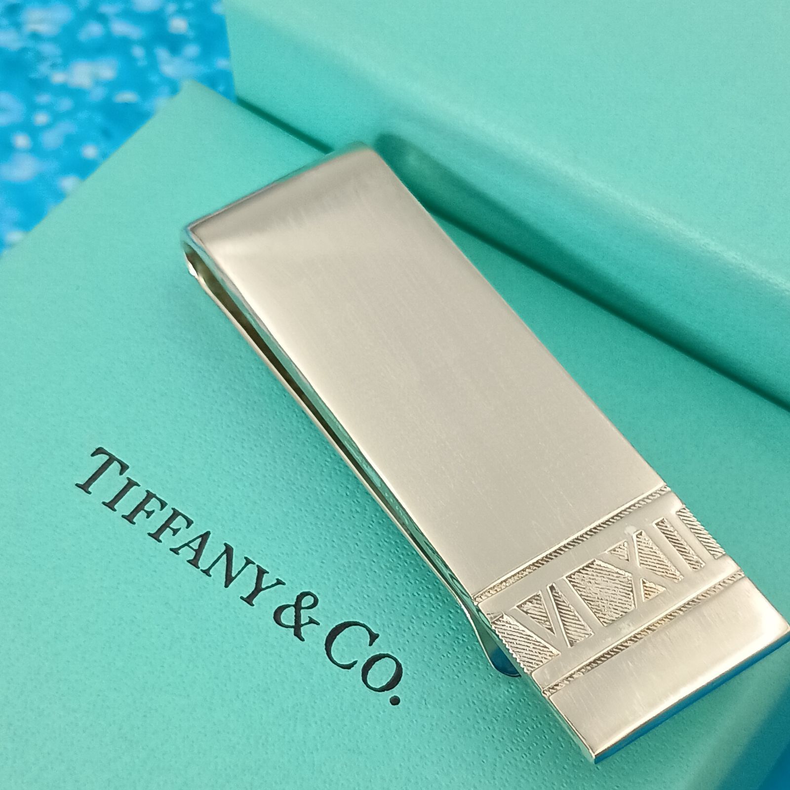 TIFFANY&Co. 　ティファニー　アトラス　マネークリップ　メンズ　シルバー925　 オールドティファニー