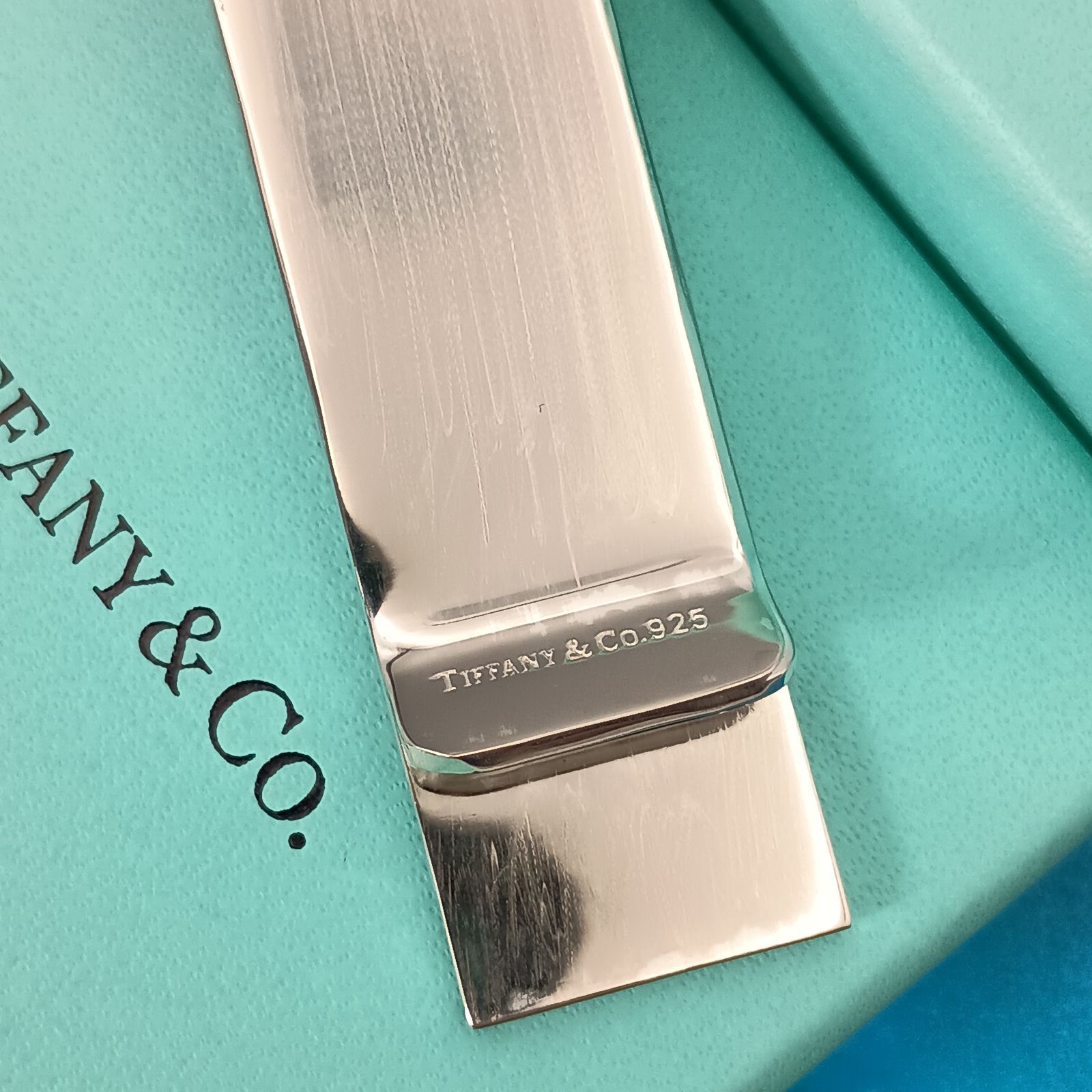 TIFFANY&Co. ティファニー アトラス マネークリップ メンズ シルバー