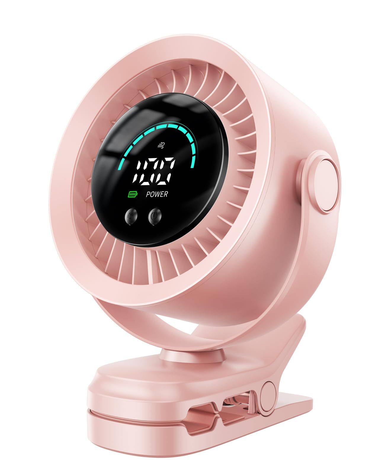 【2026特許取得降噪技術15dB&暴風クリップファン】卓上扇風機 クリップ 小型 強力 USB急速充電式 車 扇風機 壁掛け 冷たい風がでる 6000mAh大容量 15H持続稼働 100段階風力調節 LED残量表示 くりっふ式 卓上ファン b234d710