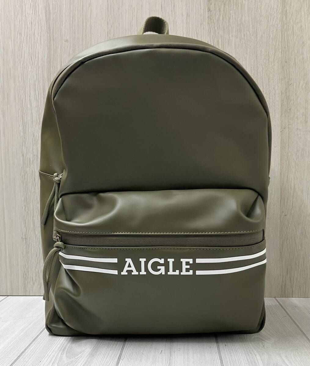 AIGLE エーグル RUBBER CLAS ラバークラス リュック バックパック カーキ