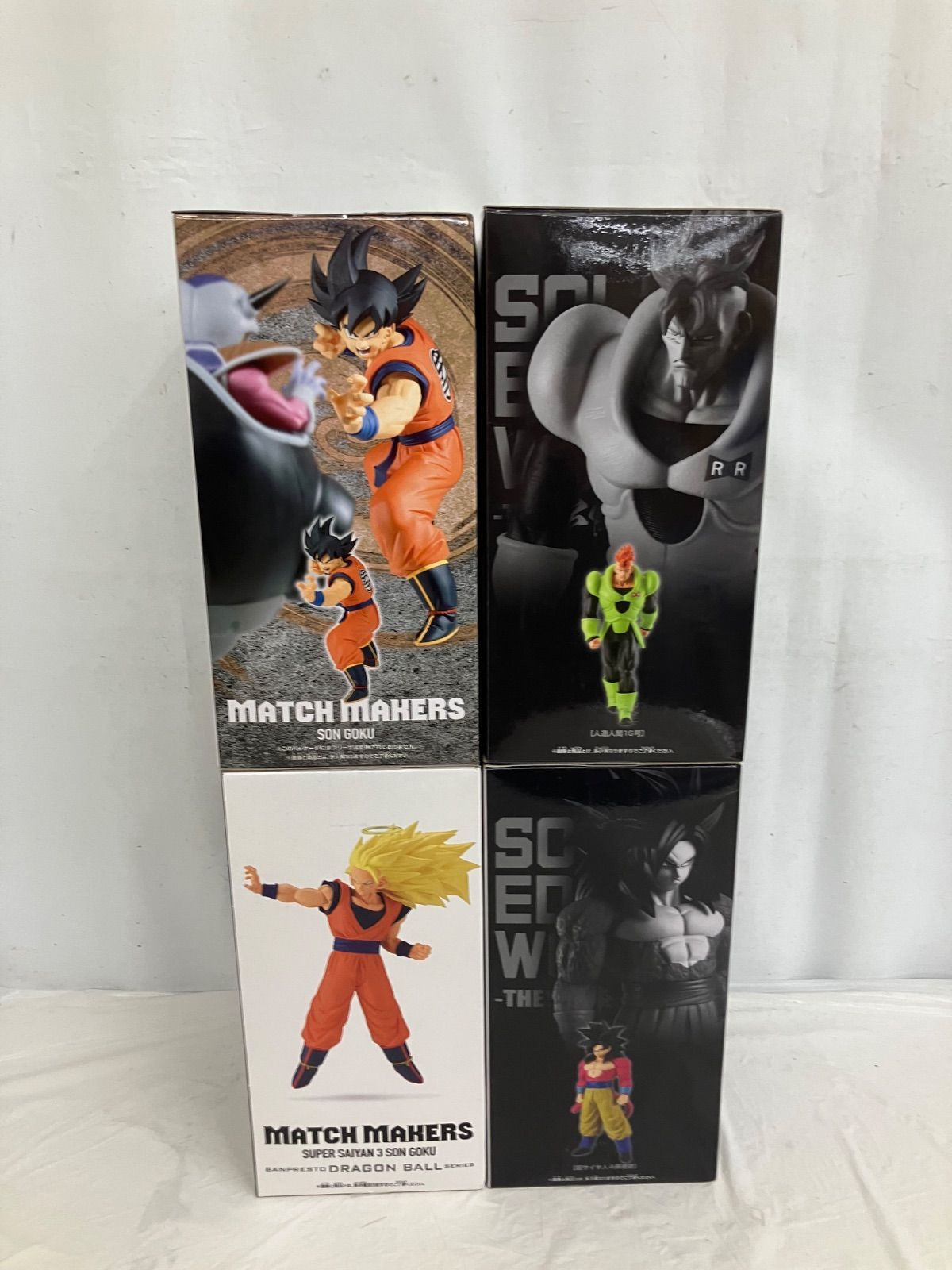 未開封 ドラゴンボール 人造人間16号 他 フィギュア まとめ 各種4個