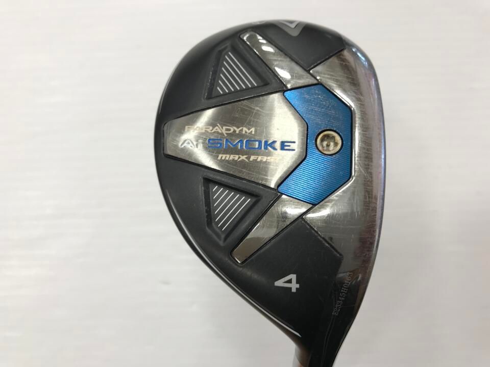 キャロウェイ　PARADYM Ai SMOKE MAX FAST　21度　TENSEI 40 for Callaway(Ai SMOKE)　SRフレックス　ユーティリティ　中古【最短即日発送】