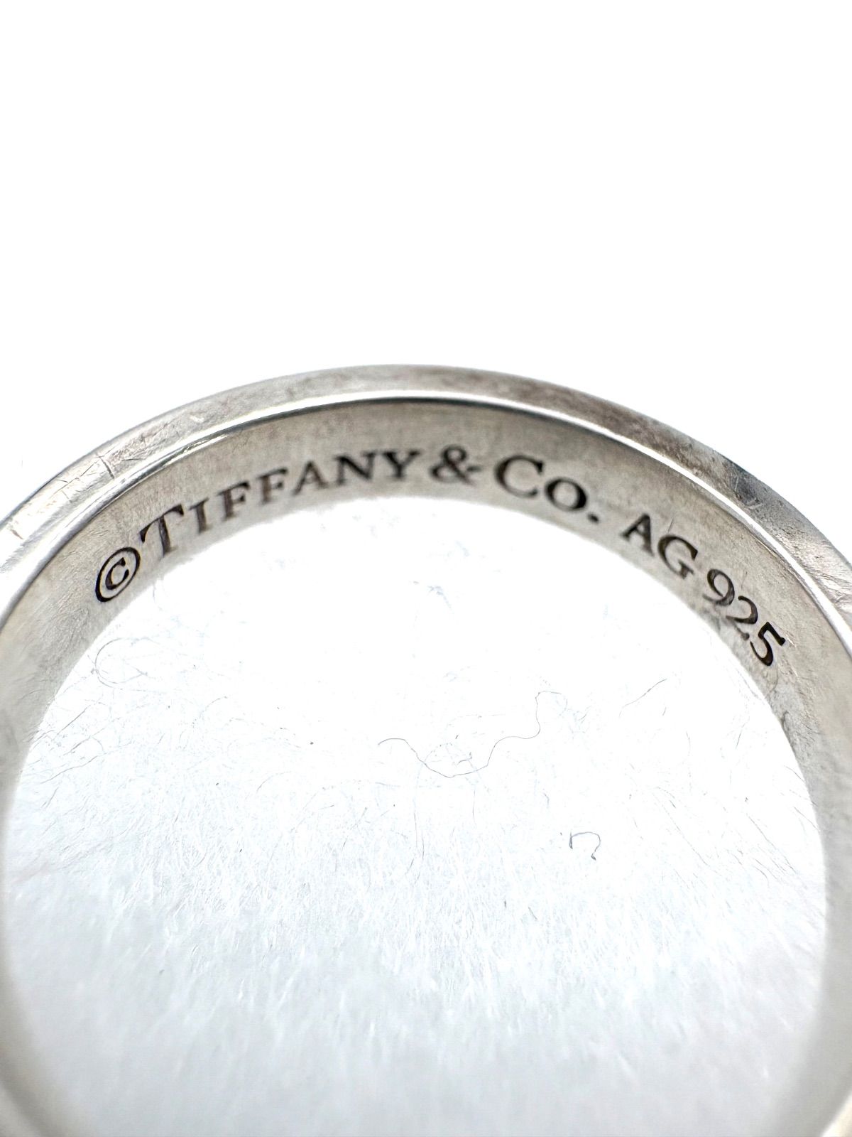 TIFFANY&Co. ティファニー 1837 ナローリング シルバー925 約11号 指輪