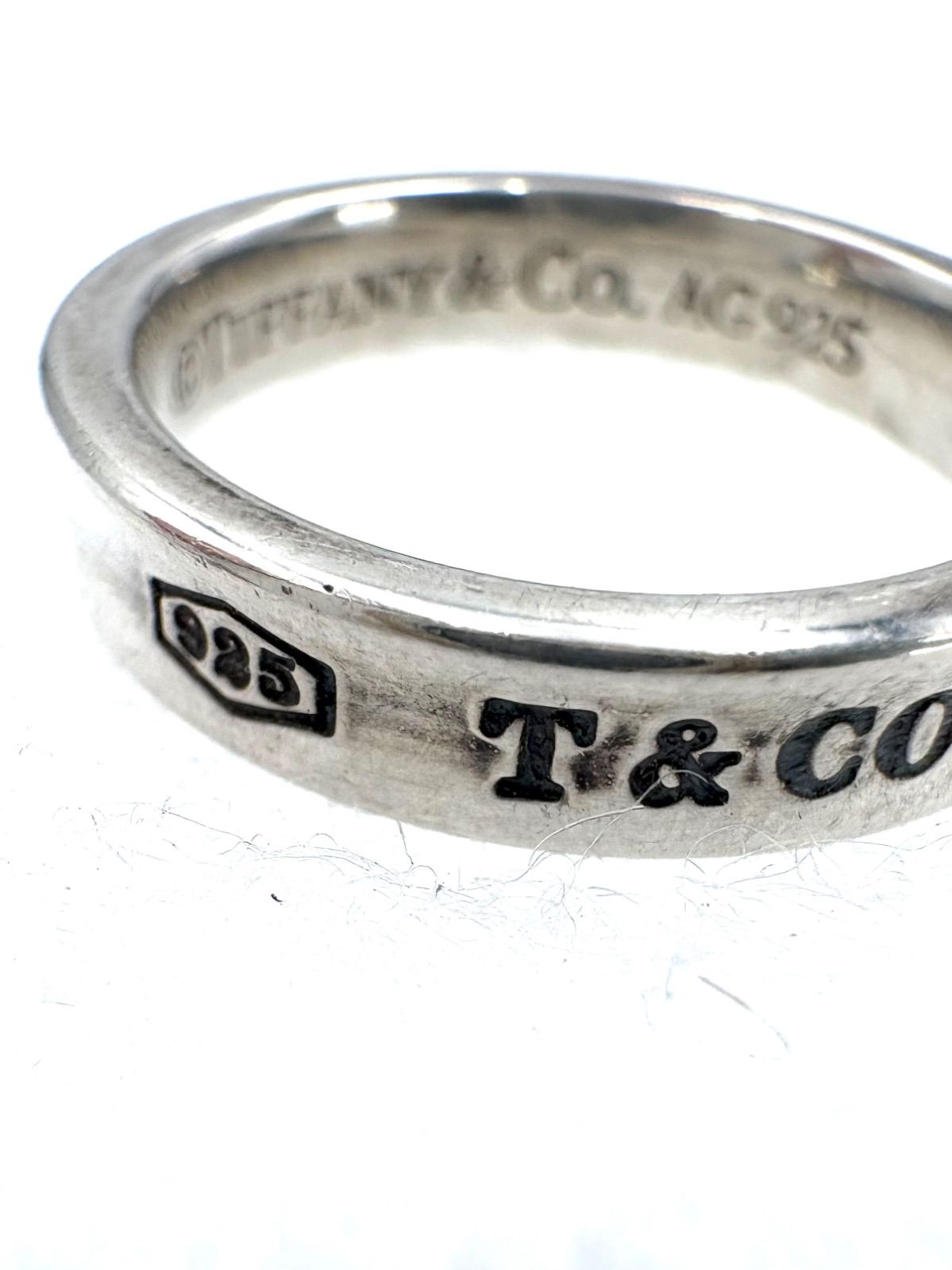 TIFFANY&Co. ティファニー 1837 ナローリング シルバー925 約11号 指輪