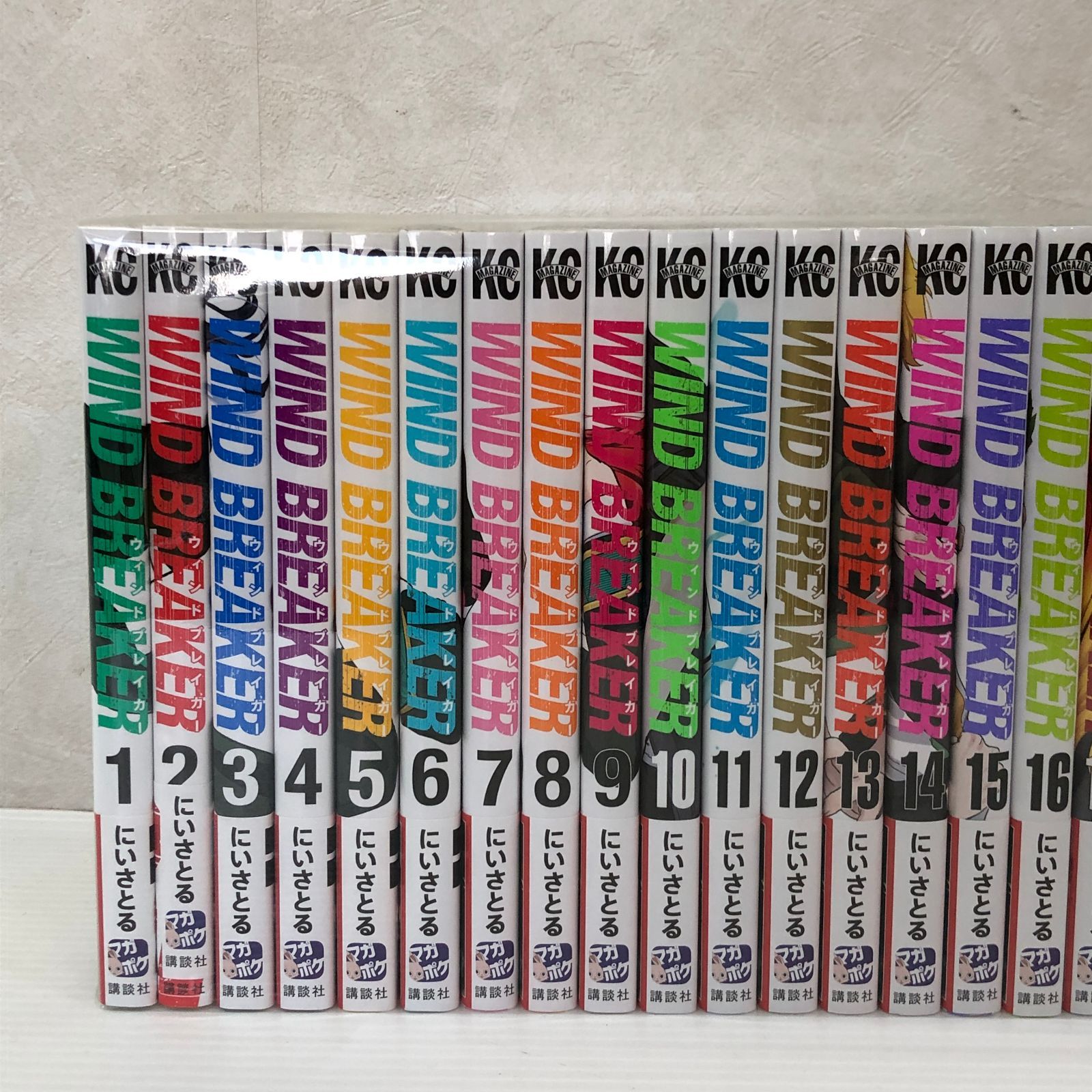 ☆WIND BREAKER 1-25巻セット ※2冊シュリンク付き 中古品