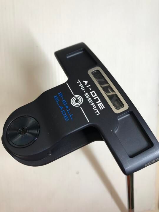 オデッセイ　Ai-ONE TRI-BEAM 2-BALL BLADE　パター　中古【最短即日発送】