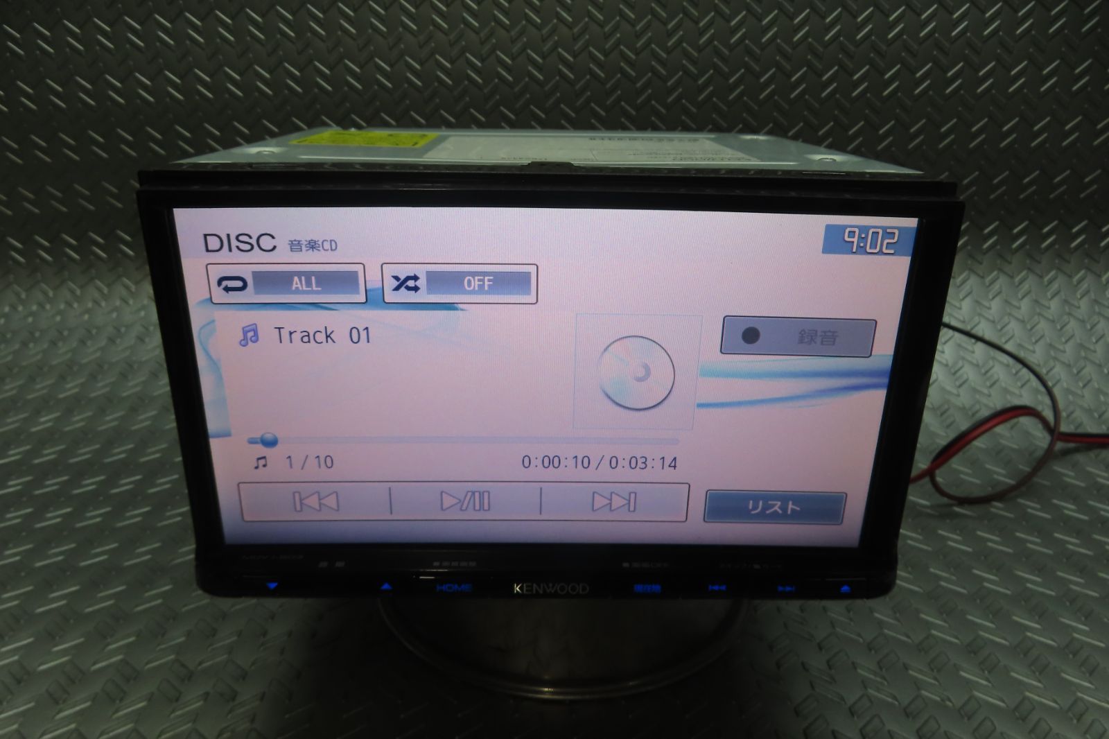 完動品保証付☆W7151/ケンウッド メモリーナビ MDV-L503 TV地