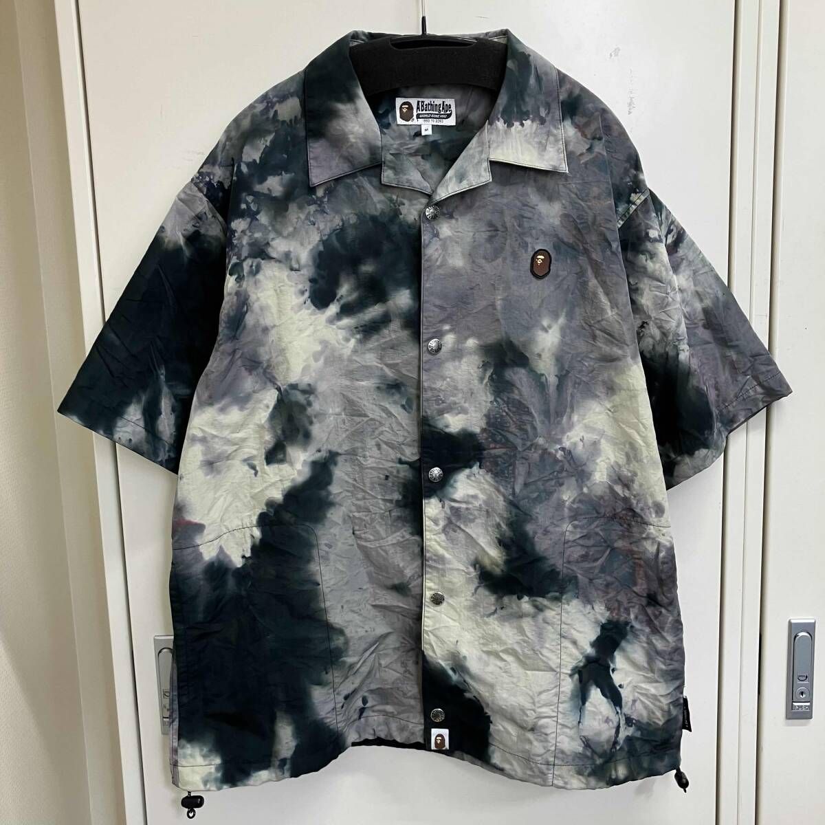 A BATHING APE タイダイ染めシャツ サイズM 柄 アベイジングエイプ
