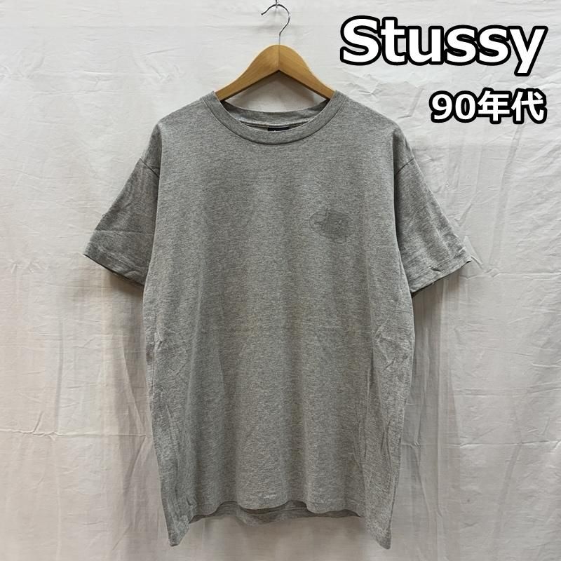 ステューシー 90年代 ビンテージ USA製 ロゴ プリント クルーネック 半袖 Tシャツ 90s VINTAGE メンズ L ISItems【USED】【古着】【中古】50159840