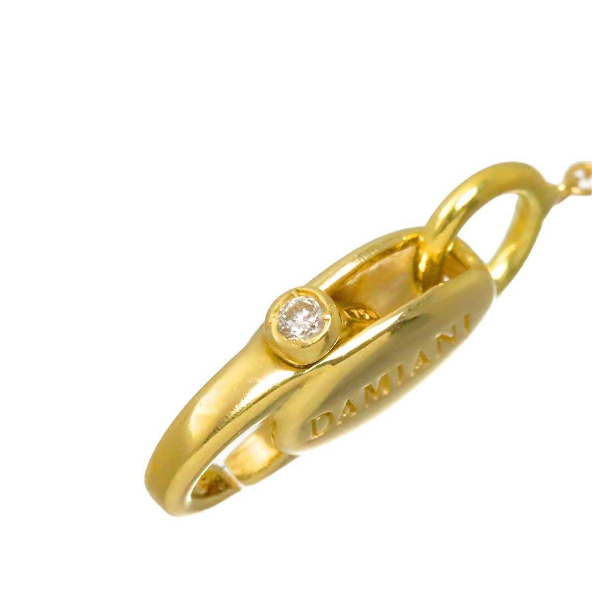 ダミアーニ DAMIANI ベルエポック XXS ダイヤ ネックレス 45cm K18 YG 