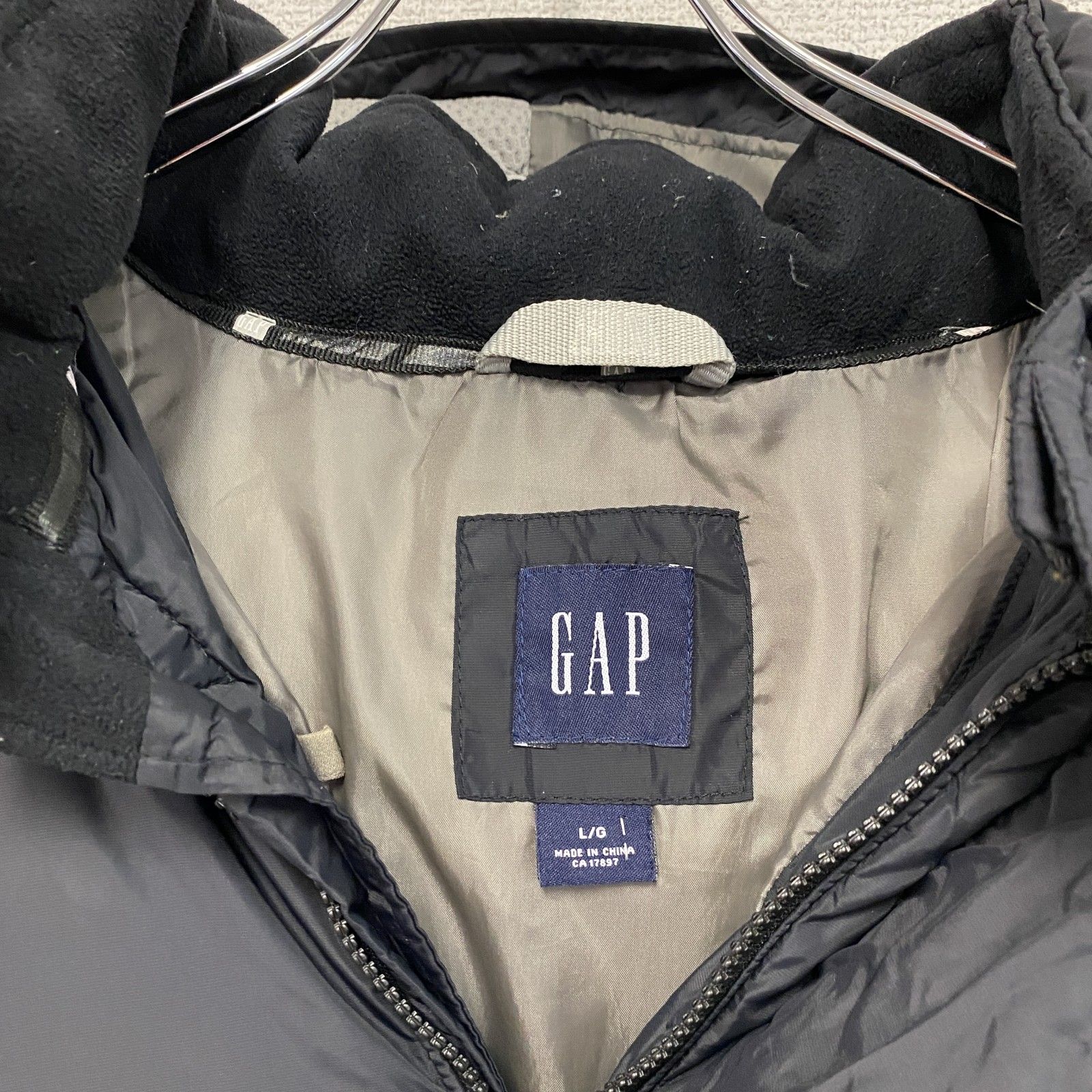 OLD GAP オールドギャップ ダウンジャケット 黒 ブラック Lサイズ 古着 