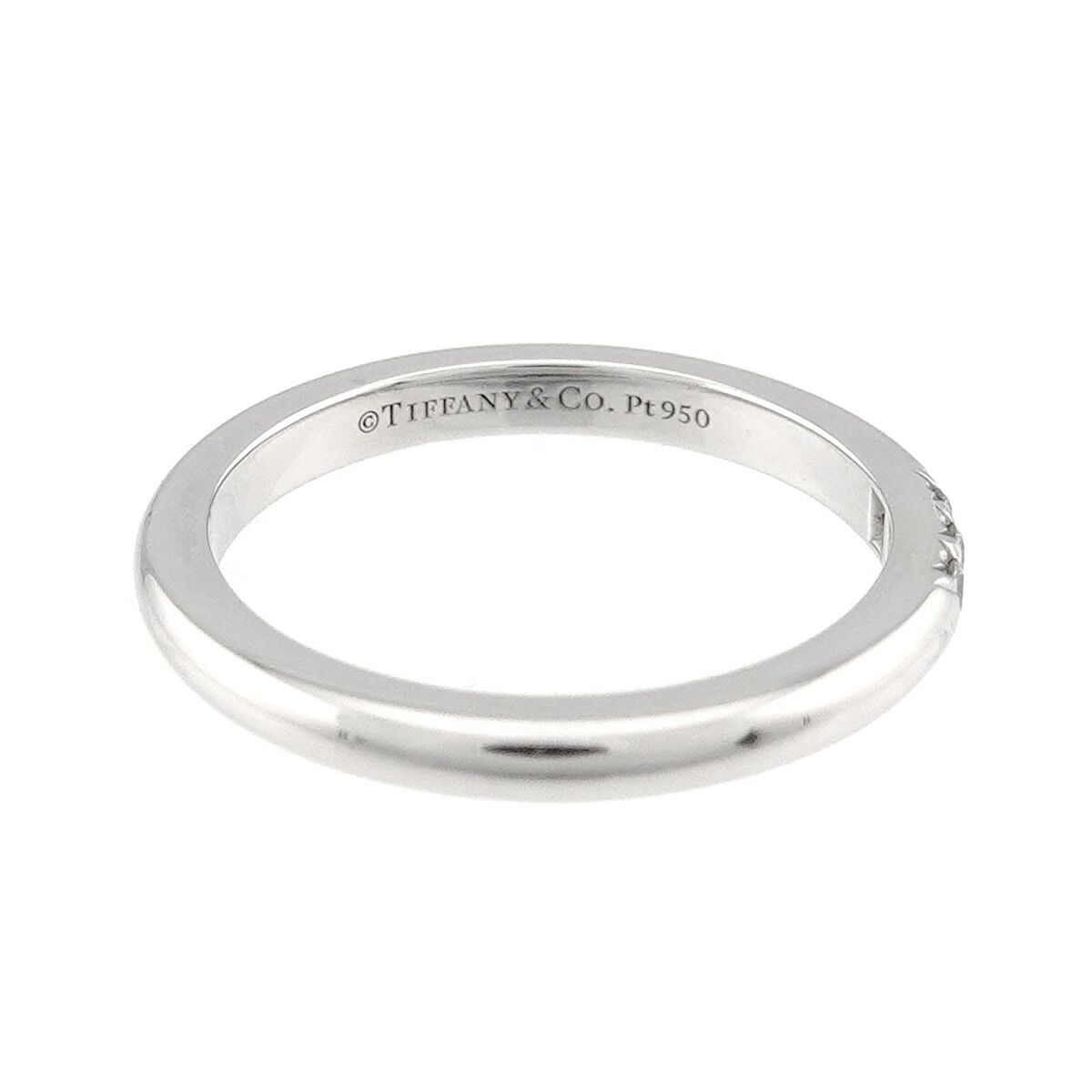 ティファニー TIFFANY&Co. フォーエバー 5号 リング 幅2mm ダイヤ Pt