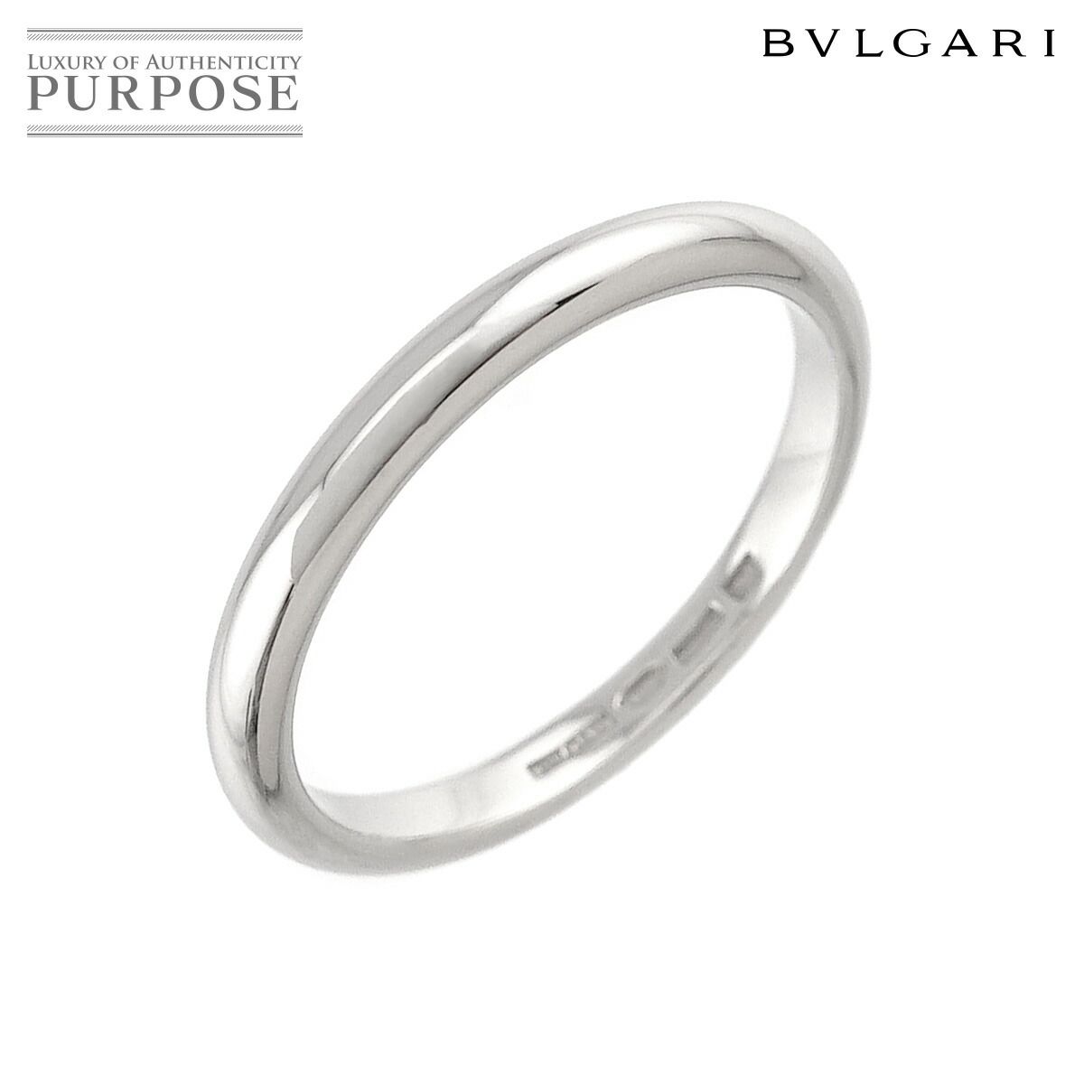 ブルガリ BVLGARI フェディ 19.5号 リング Pt プラチナ 指輪 Fedi Ring 90324365