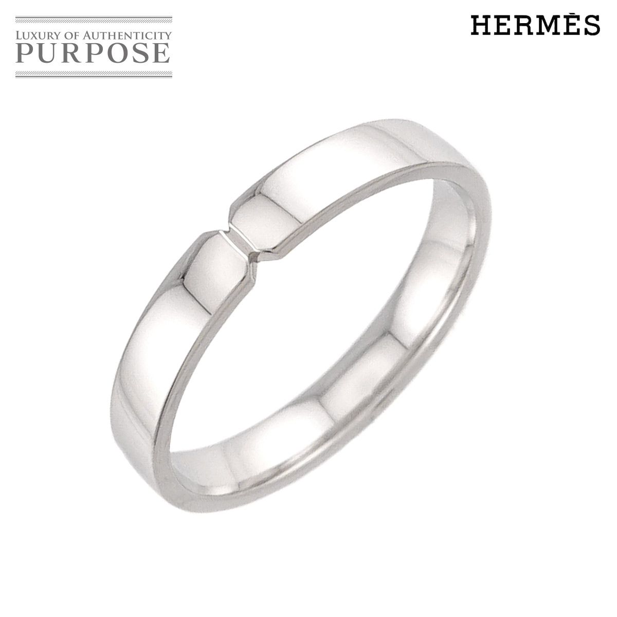 エルメス HERMES エヴァー ケリー #59 リング Pt プラチナ 指輪 Kelly