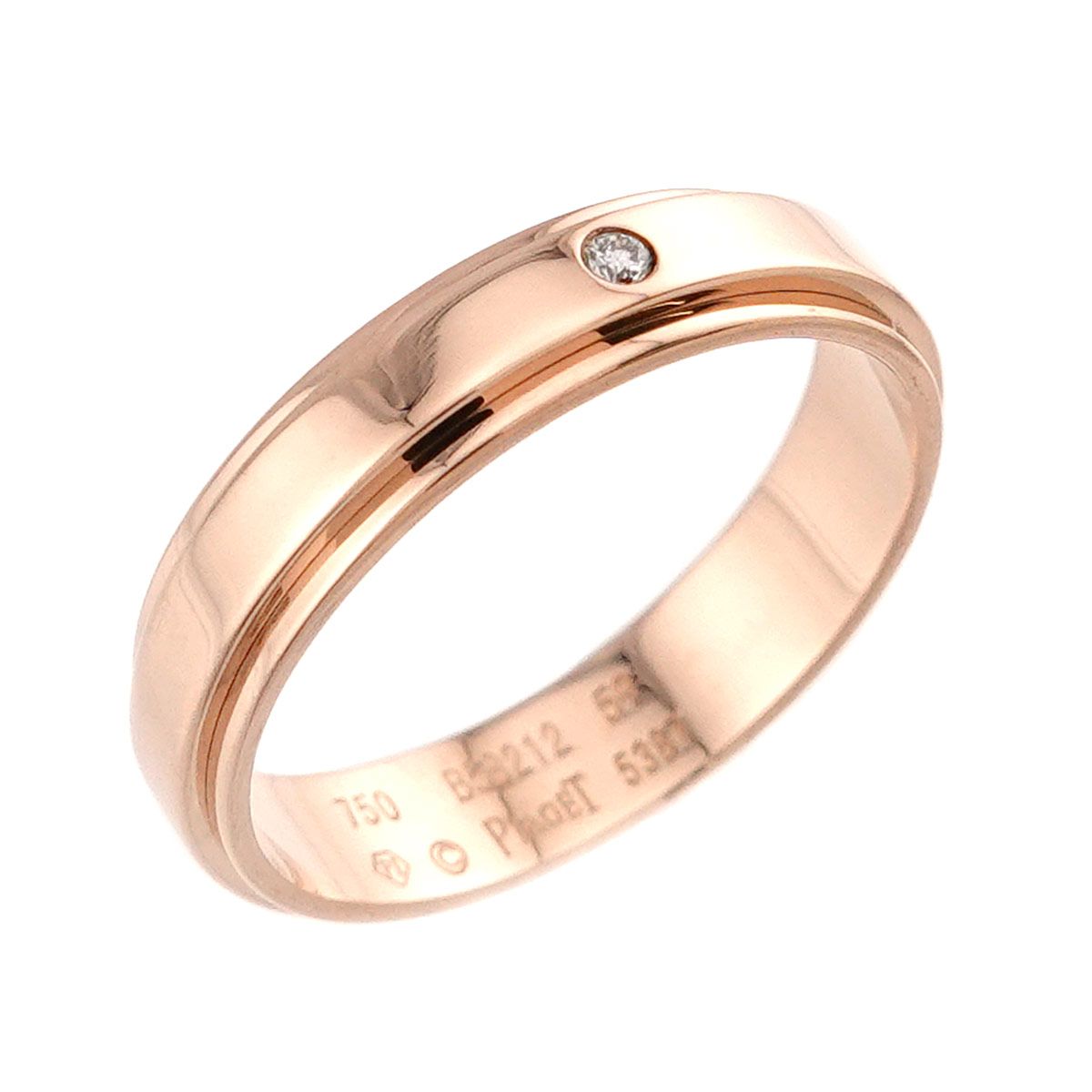 ピアジェ PIAGET ポセション #59 リング ダイヤ K18 PG ピンクゴールド 