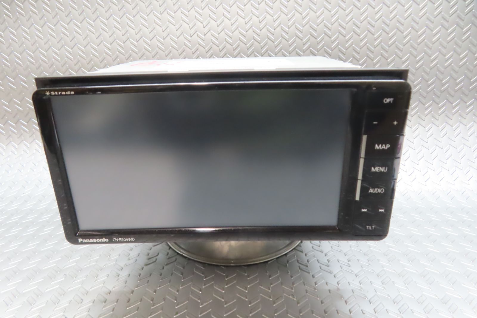 完動品保証付☆W7157/パナソニック メモリーナビ CN-RE04WD TV地