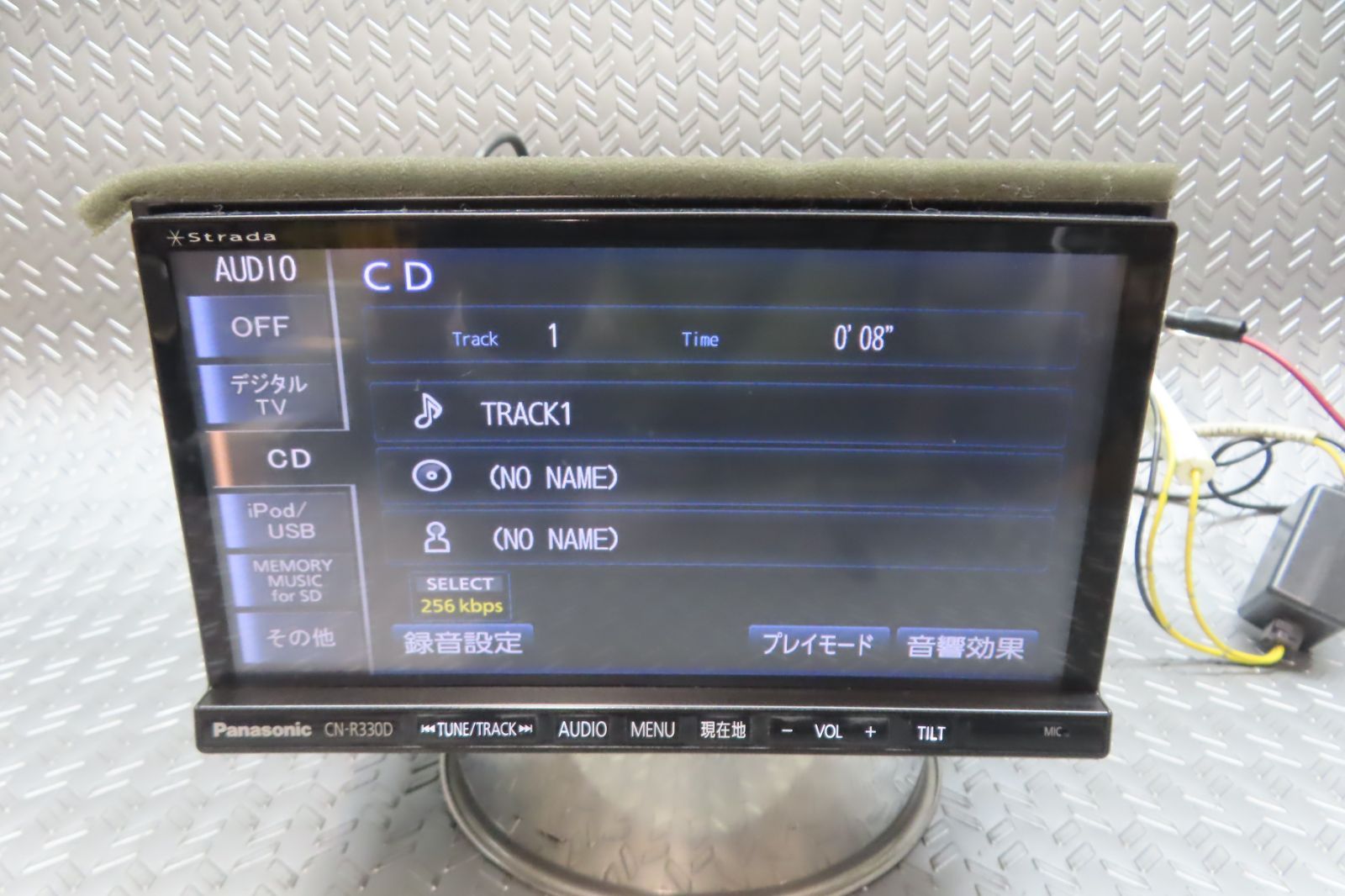 完動品保証付☆W7159/パナソニック メモリーナビ CN-R300D TV地