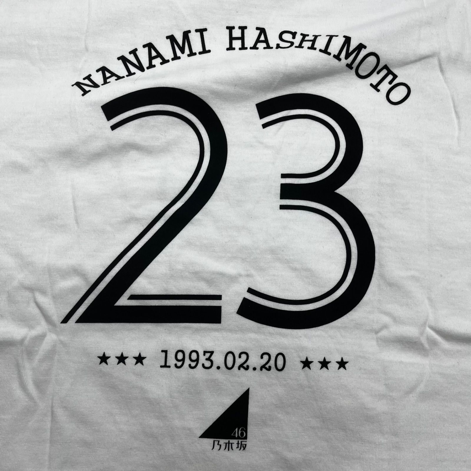 乃木坂46 橋本奈々未 バースデーTシャツ フォトカード付き 生誕記念T