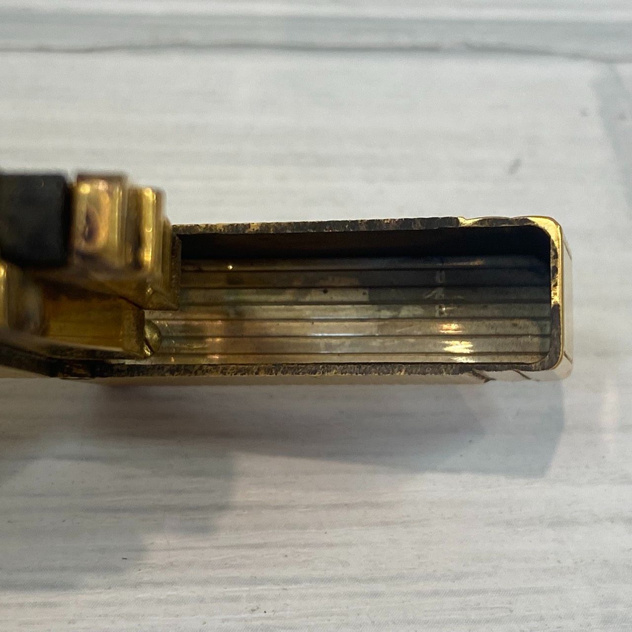 塩】火花OK S.T. Dupont デュポン Gatsby ギャツビー GOLD ゴールド 