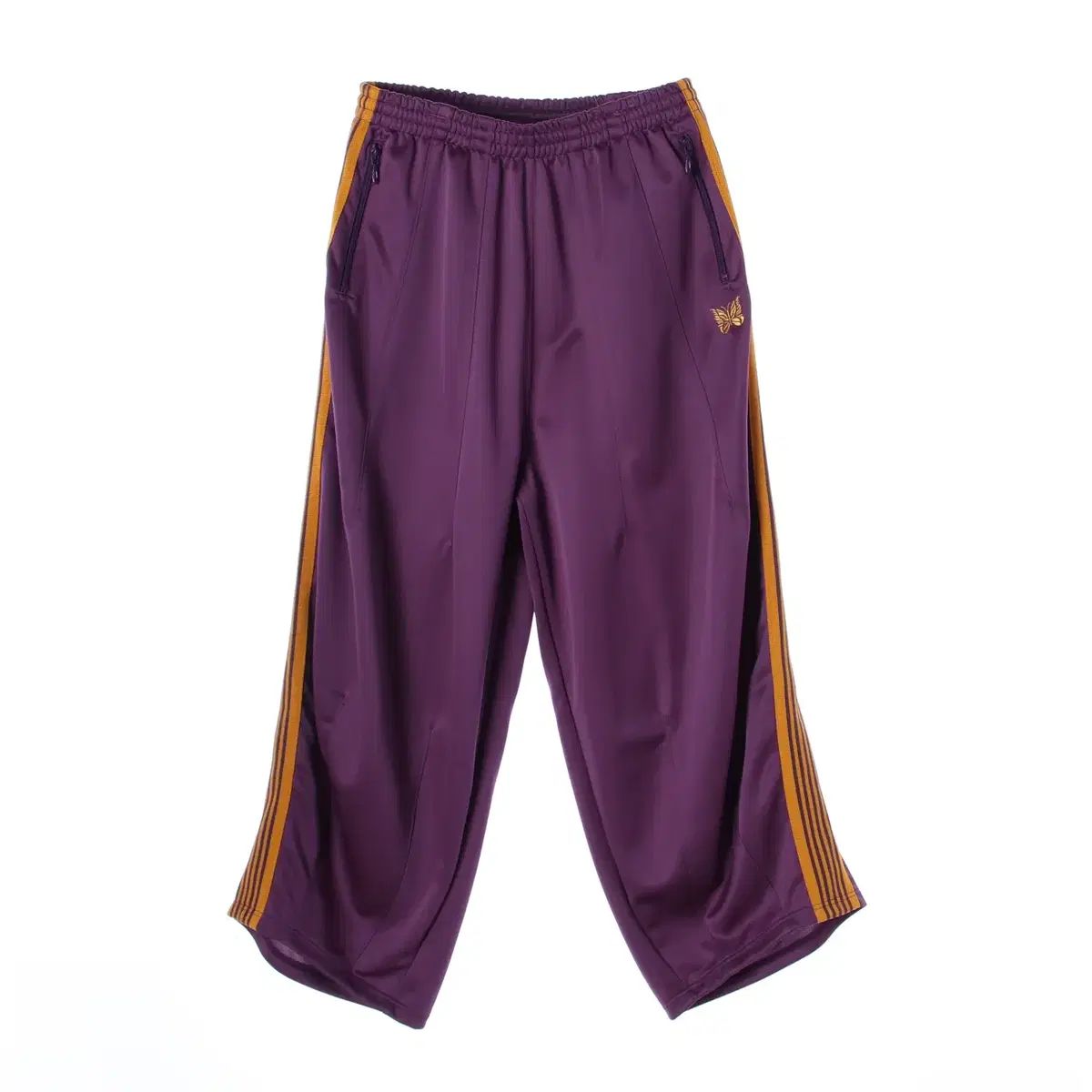 ニードルズ 25SS ワイド トラックパンツ パープル